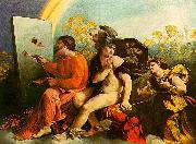 Dosso Dossi Jupiter, Mercury and Virtue oil painting picture wholesale